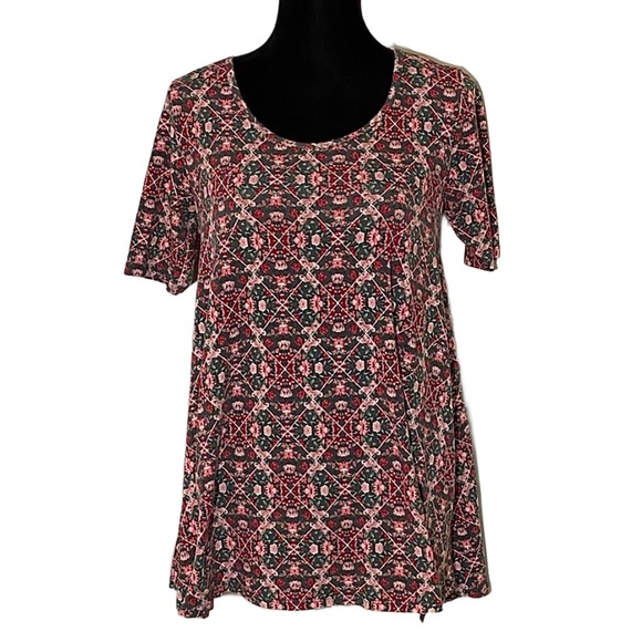 💐LULAROE FLORAL PERFECT TEE💐 - Picture 1 of 5